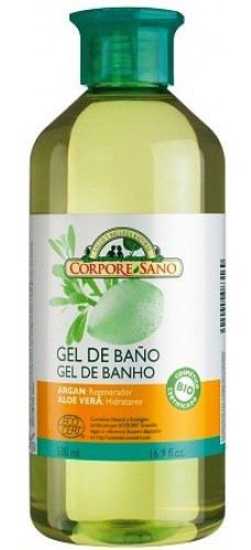 Gel de banho e Aloe Bio Argan 500ml.