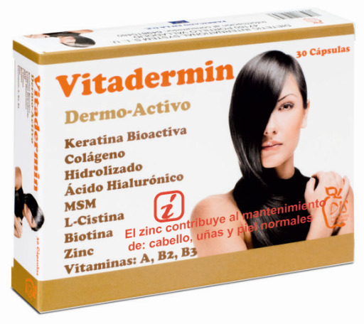 Vitadermin 30cap. (Skin-cabelo-Nails)