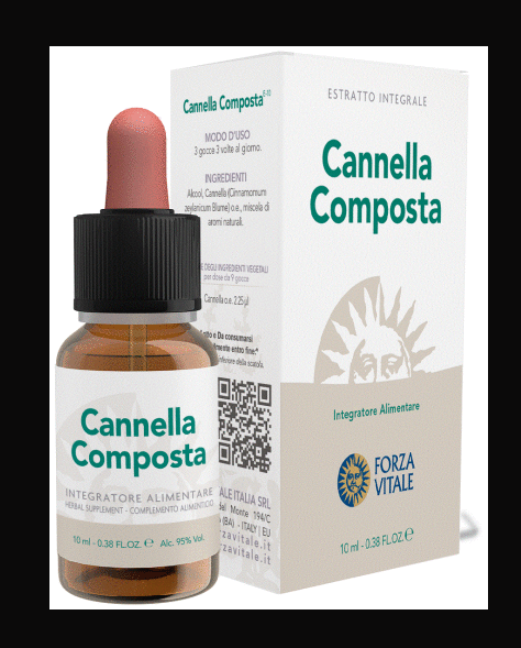 Composto Canela (Silver) Metal 10ml espagírico.