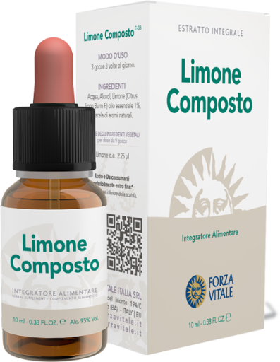 Composto Limão Ferro Espagírico Metal 10 ml