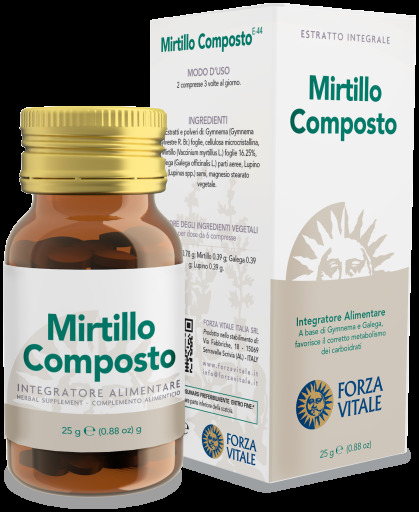 Composto Mirtilo 25Gr.comprimidos