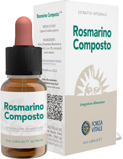 Composto Alecrim Chumbo Metal Espagírico 10 ml