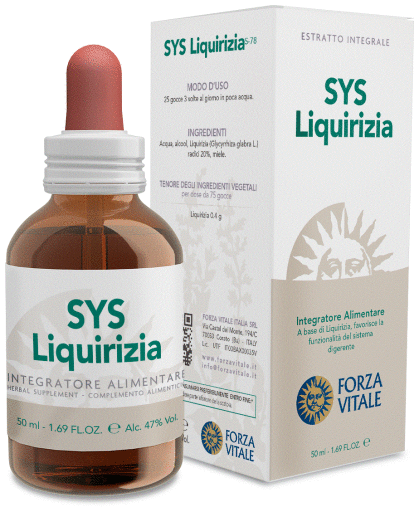 Sys.liquirizia (Licorice) 50ml.