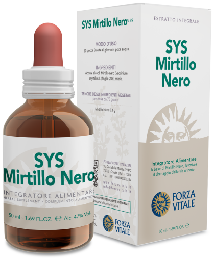 Sys.mirtillo Nero (Cranberry) 50ml.