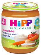 Potito frango vegetal Bio-Arro-