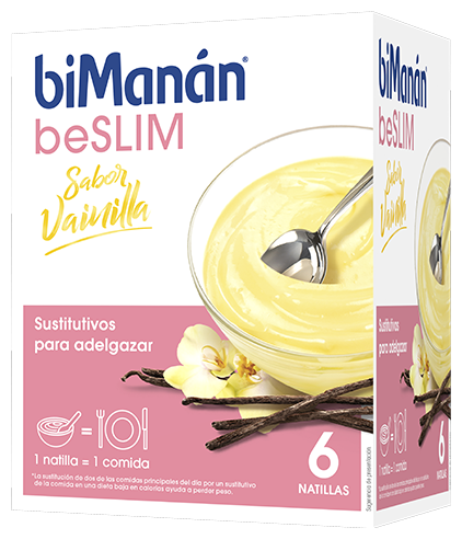 beSlim Vanilla Custard 6 unidades