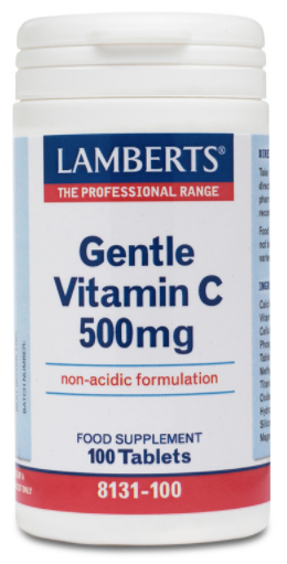 Vitamina C 500 mg não ácida leve forma 100 comprimidos