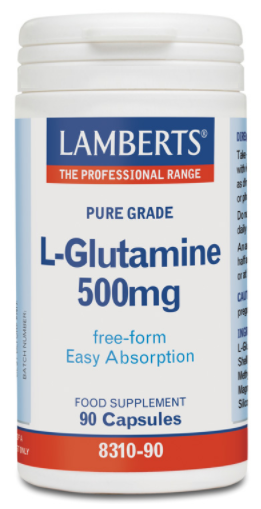 Glutamina 500 mg 90 Cápsulas