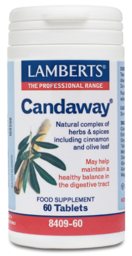 Candaway Natural Herb and Spice Complex 60 cápsulas