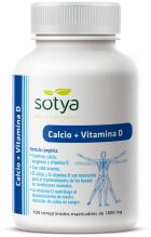 Comprimidos mastigáveis de cálcio + vitamina D 100