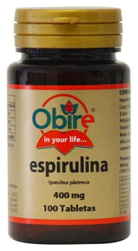 Espirulina 400 mg 100 comprimidos