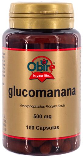 Glucomanano 500 mg 100 Cápsulas