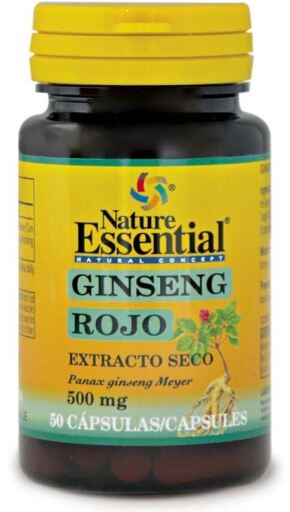 Red Ginseng 500 mg. 5O Cápsulas