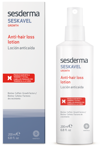 Loção para queda de cabelo Seskavel Growth 200 ml