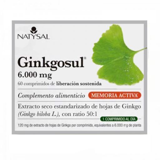 Ginkgosul 60 cápsulas