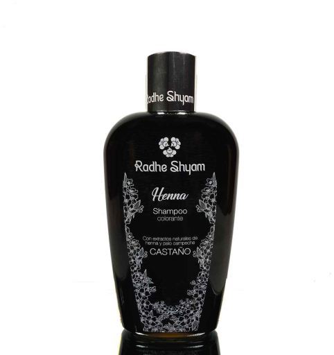 Shampoo Henna Cor Marrom 250 ml