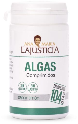 Algas com sabor a limão 104 comprimidos