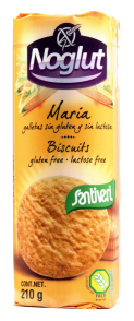 Biscoitos Noglut Maria bisnaga sem glúten 210 gr