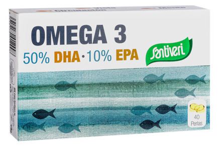 Omega 3 50% DHA 10% EPA 40 pérolas