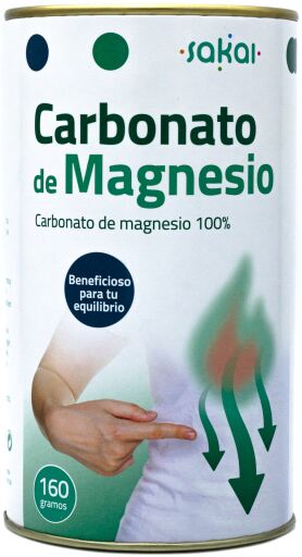 Saúde Digestiva de Carbonato de Magnésio 160 gr