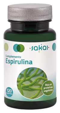 Spirulina saciante superalimento 120 comprimidos