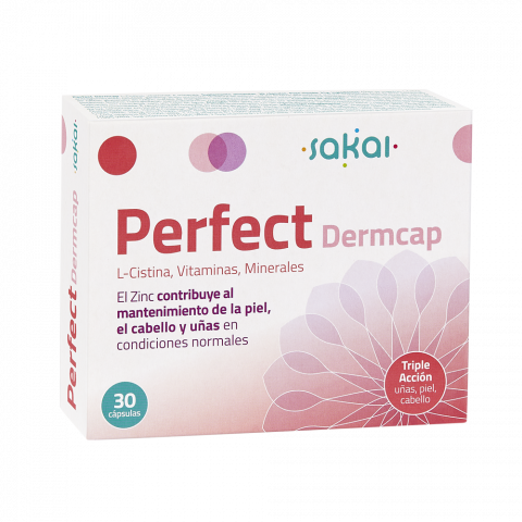 Perfect Dermcap nutre sua pele, cabelo e unhas 30 cápsulas