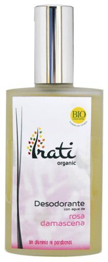 Rosa Damascena Desodorante Bio Linha Irati 100Ml