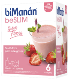 BeSlim Strawberry Flavor Shake 6 unidades