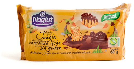 Noglut Jungle Cookies Choco Leite