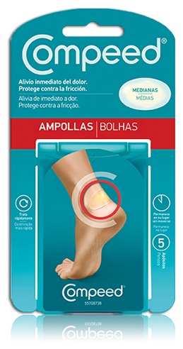 Compeed Ampolas Médias 5 Unidades