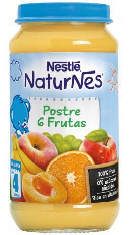 Sobremesa de 6 Frutas 250 gr