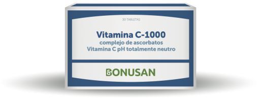 Complexo de ascorbato de vitamina C-1000 em blister 30 comprimidos