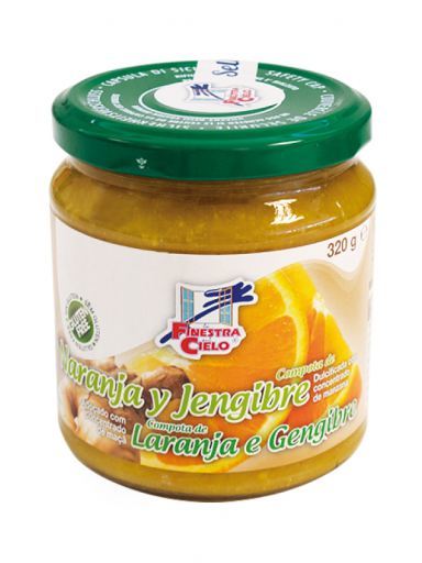 Compota de laranja e gengibre