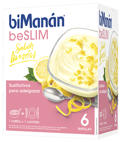 beSlim Lemon Custard 6 unidades