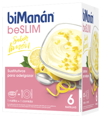 beSlim Lemon Custard 6 unidades