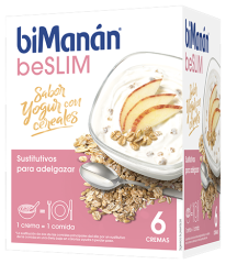 BeSlim Yogurt Creme com Cereais 6 Envelopes