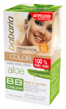 Creme Facial BB Cream Aloe Vera SPF 15 50 ml