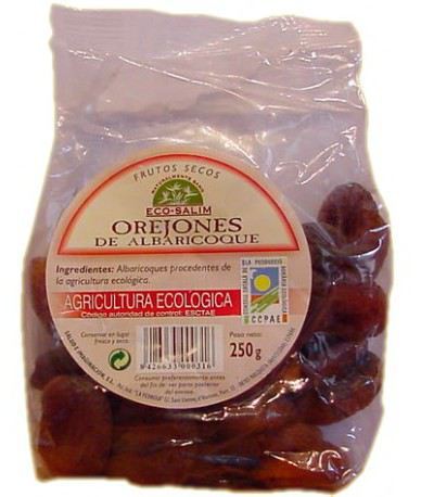 Damascos secos Eco 250 gr