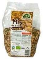 Mistura de sementes orgânicas torradas 250 gr