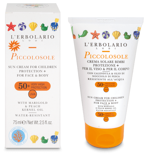 Piccolosole Creme Solar Infantil SPF 50+ 75 ml