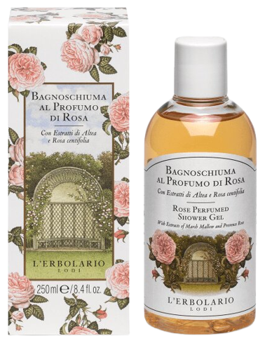 Gel de banho perfumado rosa rosa 250 ml