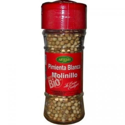 Moedor de pimenta branca de especiarias