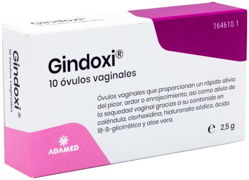 Gindoxi 10 óvulos vaginais