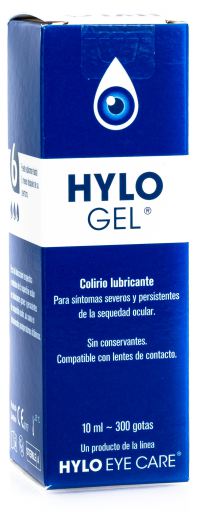 Hylo Gel Lubrificante para Lavagem dos Olhos 10 ml