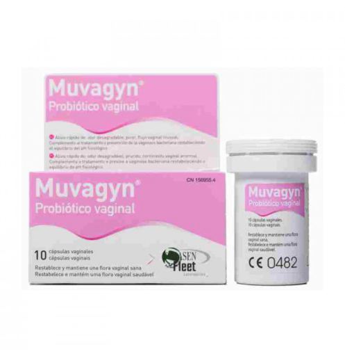 Muvagyn Probiotic Vaginal 10 cápsulas