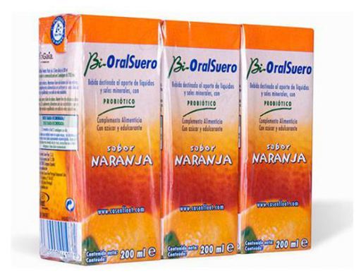 Bioralsuero Laranja 3 Brik 200 ml