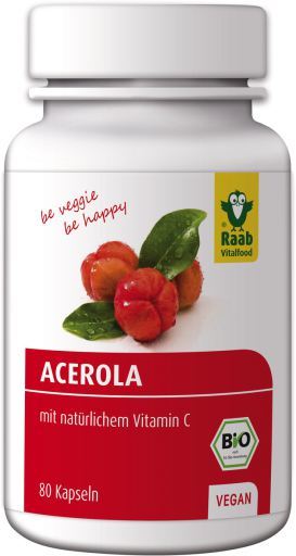 Acerola Bio 80 Cápsulas de 500 mg