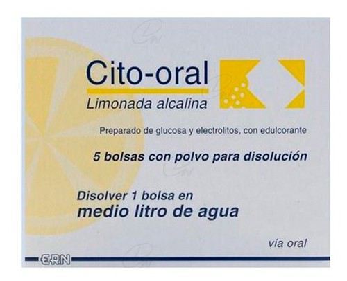 Cito Oral Limonada Alcalina 5 Sachês