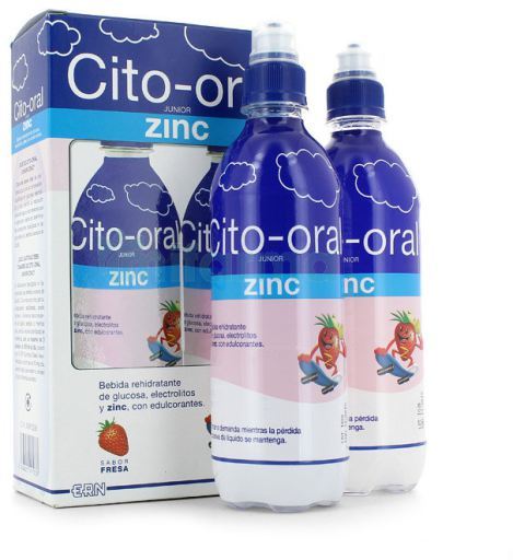 Cito Oral Junior Zinco Morango 2X500 ml