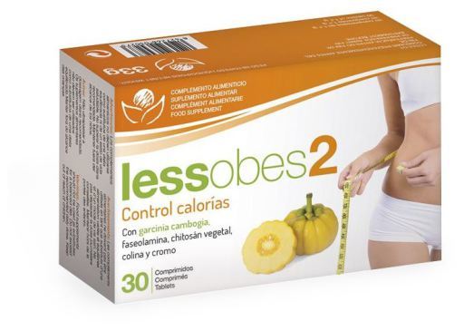 Lessobes 2 controle de calorias 30 comprimidos